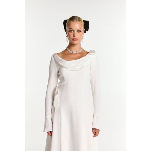 NANA JACQUELINE Giselle Dress (White) M - Picture 6 of 13